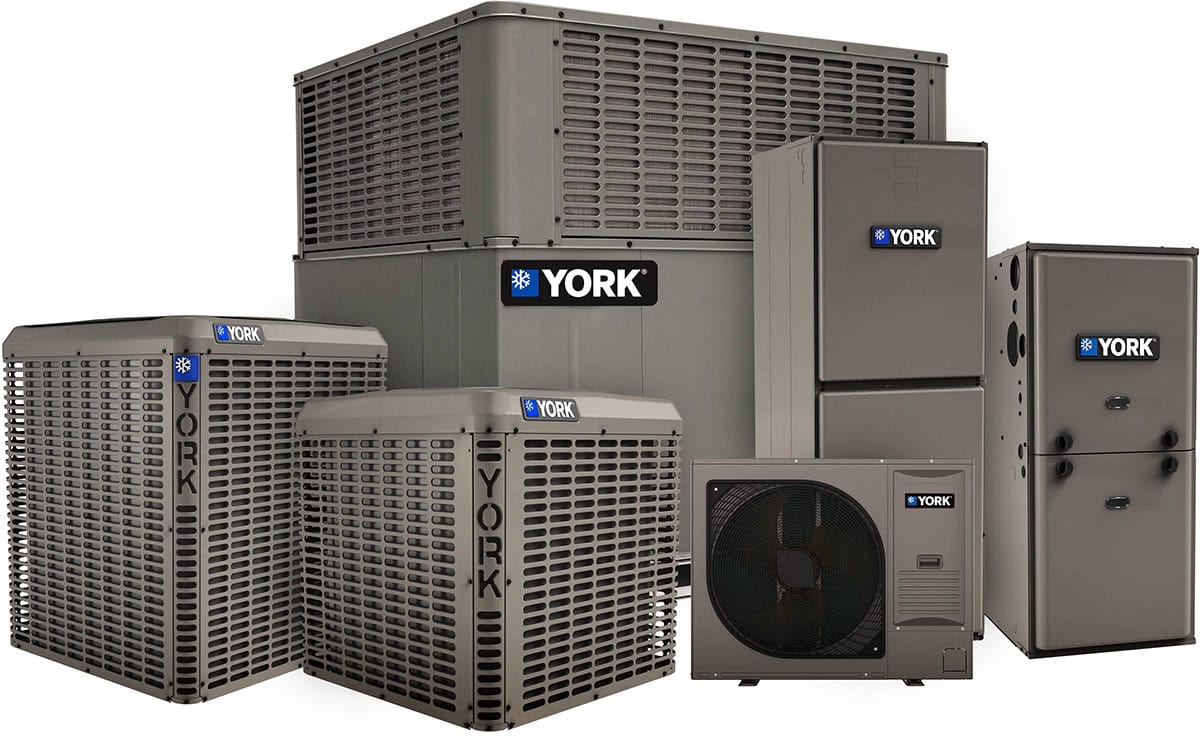 YORK HVAC products.